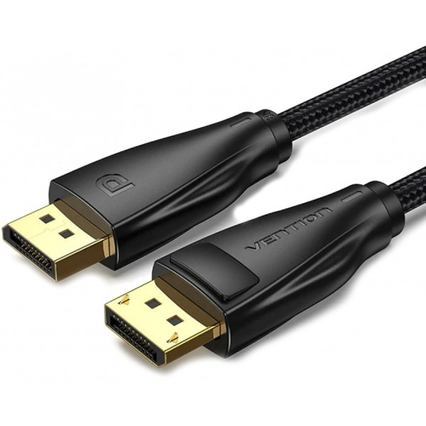 Фото - Кабель Vention DP-DP v1.4 3 м Black (HCCBI)