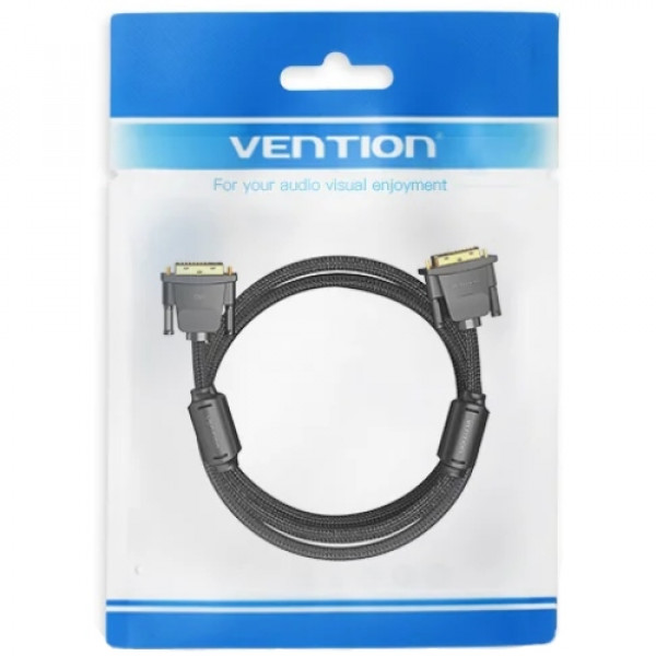 Фото - Кабель Vention DVI-D 24M - 24M, 5.0 м, 2K 60Hz (EAEBJ)