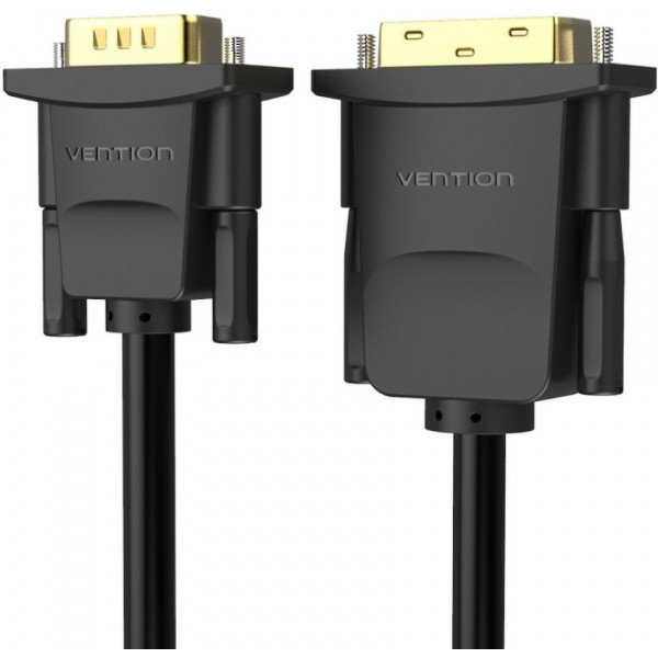 Фото - Кабель Vention DVI M (24+1) - VGA M, 1.5m (EABBG)