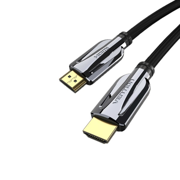 Фото - Кабель HDMI Vention HDMI-HDMI 2 m v2.1 (AALBH) Фото - Кабель HDMI Vention HDMI-HDMI 2 m v2.1 (AALBH)