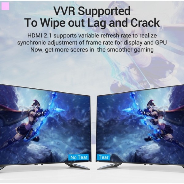 Фото - Кабель HDMI Vention HDMI-HDMI 2 m v2.1 (AALBH)