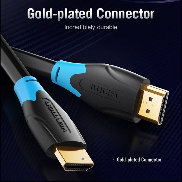 Фото - Кабель HDMI Vention HDMI-HDMI 2 m v2.0 (AACBH)