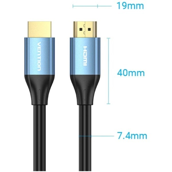 Фото - Кабель HDMI Vention HDMI M - M, 5.0 м, V2.0, 4K 60Гц (ALHSJ)