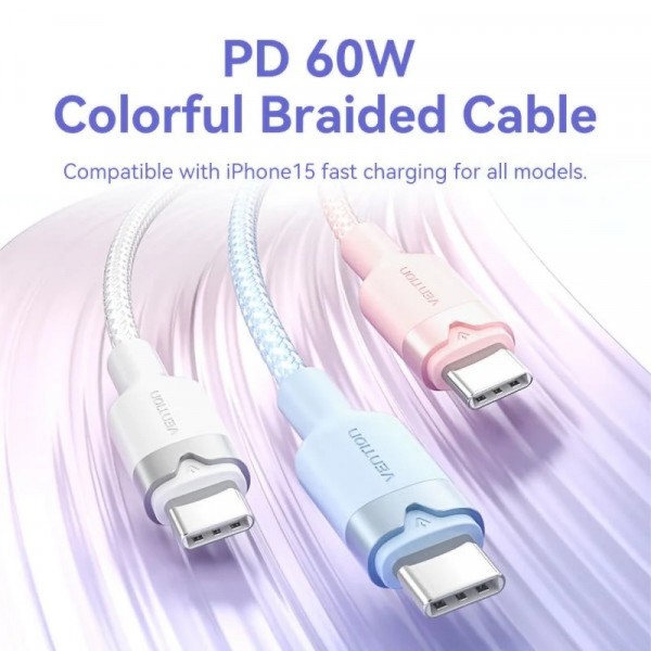 Фото - Кабель Vention USB 2.0 Type-C M-M 1m (TRDWF)