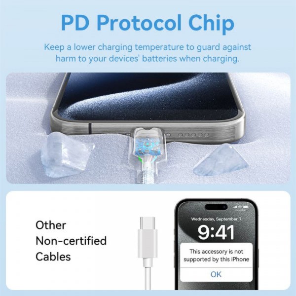 Фото - Кабель Vention USB 2.0 Type-C M-M 1m (TRDWF)