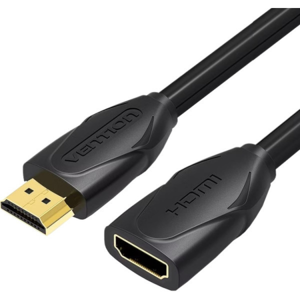 Фото - Кабель HDMI Vention HDMI M - F 1m V2.0 (VAA-B06-B100)