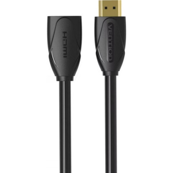 Фото - Кабель HDMI Vention HDMI M - F 1m V2.0 (VAA-B06-B100)