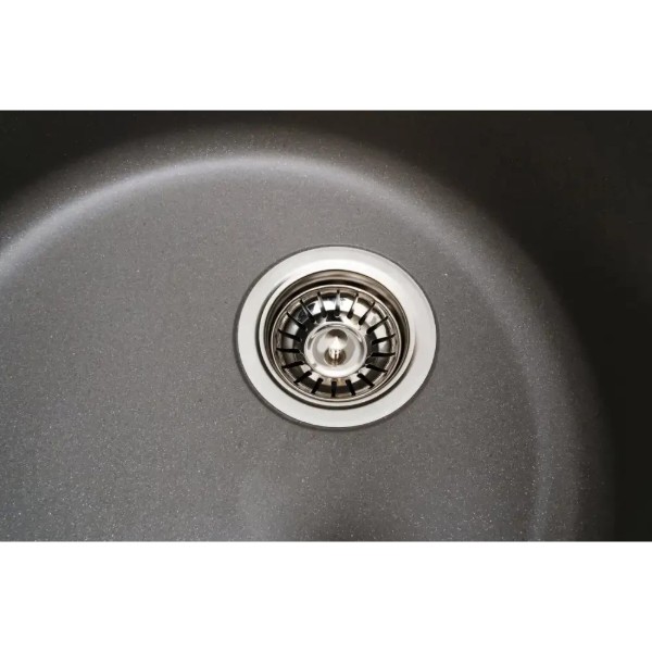 Фото - Мийка кухонна Ventolux EMILIA GRAY QUARTZ 767x495x190 мм (2059765967859)