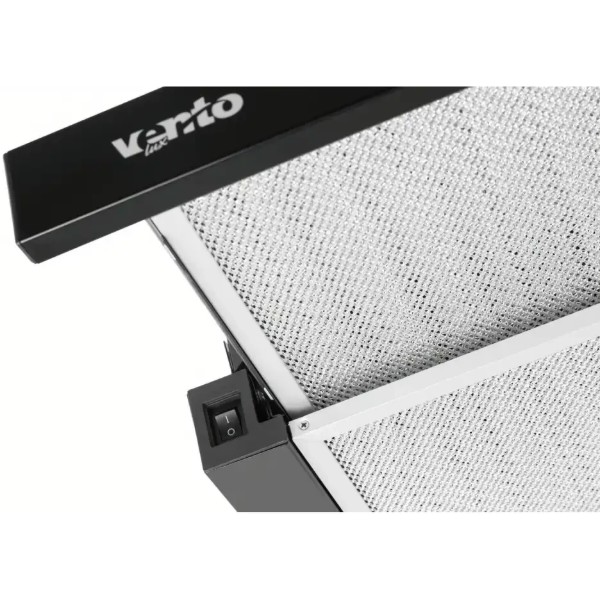 Фото - Вытяжка встраиваемая Ventolux GARDA 60 BK (1100) LED
