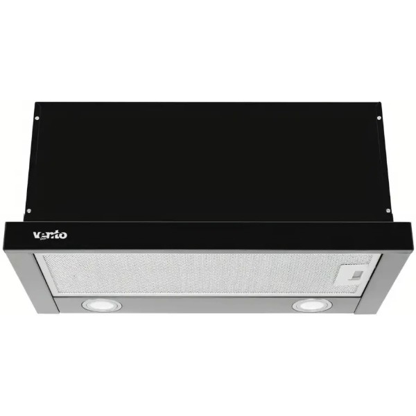 Фото - Вытяжка встраиваемая Ventolux GARDA 60 BK (1100) LED