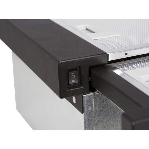 Фото - Вытяжка встраиваемая Ventolux GARDA 60 BK (650) IT H