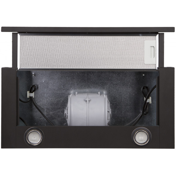 Фото - Вытяжка встраиваемая Ventolux GARDA 60 BK (650) IT H