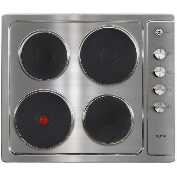 Фото - Варильна поверхня  електрична Ventolux HE 604 INOX 1