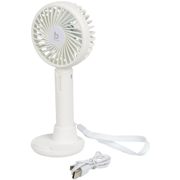 Фото - Вентилятор портативний Bo-camp Portable Fan With Holder White (8520952)