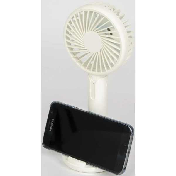 Фото - Вентилятор портативний Bo-camp Portable Fan With Holder White (8520952)