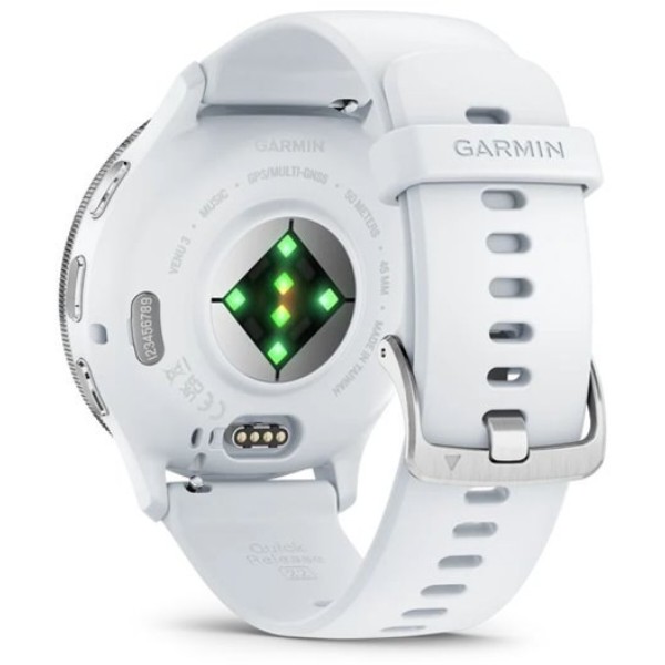 Фото - Смарт-годинник Garmin Venu 3 Whitestone + Passivated (010-02784-00)