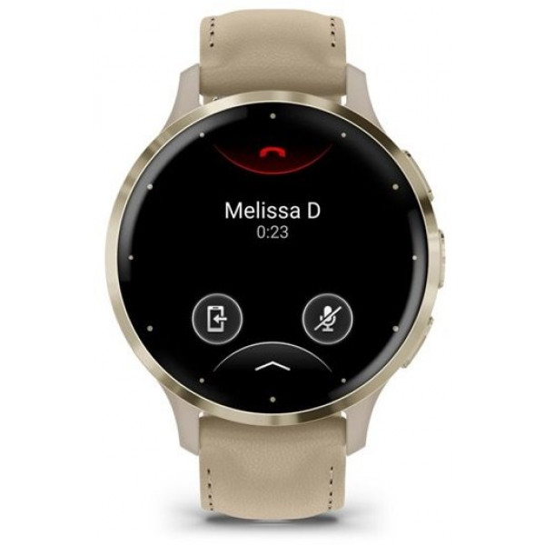 Фото - Смарт-часы Garmin Venu 3S Fr. Gray + Soft Gold (010-02785-55)