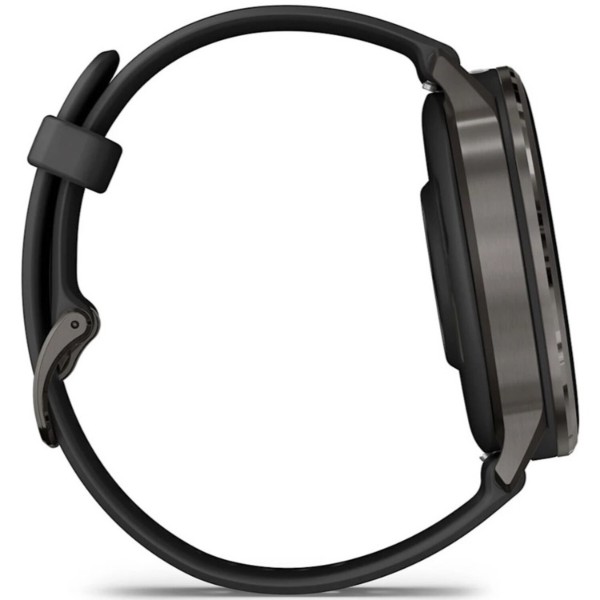 Фото - Смарт-часы Garmin Venu 4 (45mm), Black w/ Slate + Black (010-03014-00)