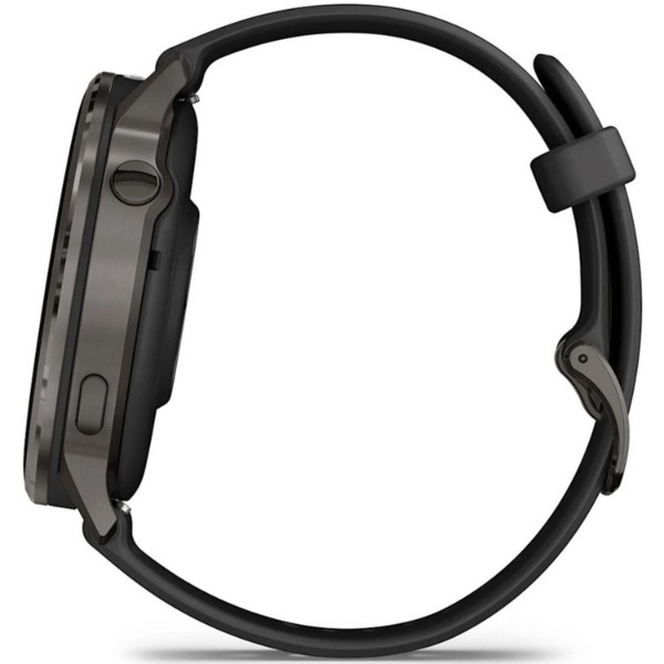 Фото - Смарт-часы Garmin Venu 4 (45mm), Black w/ Slate + Black (010-03014-00)