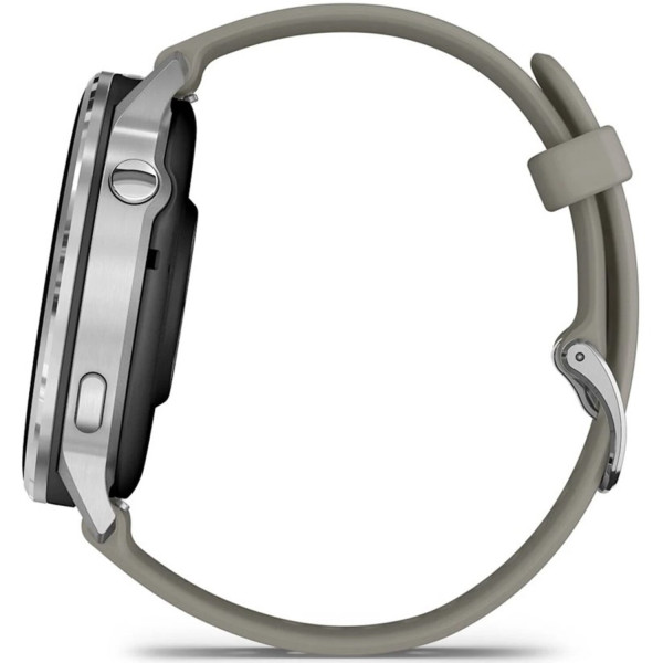 Фото - Уцінка - Смарт-годинник Garmin Venu 4 (45mm), Black w/ Silver + Gray (010-03014-01)