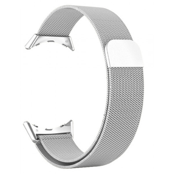 Фото - Ремінець для смарт-годинника Armorstandart Milanese Magnetic Band for Google Pixel Watch / Watch 2 / Watch 3 41 mm Silver (ARM75448)