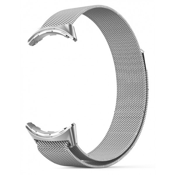 Фото - Ремінець для смарт-годинника Armorstandart Milanese Magnetic Band for Google Pixel Watch / Watch 2 / Watch 3 41 mm Silver (ARM75448)