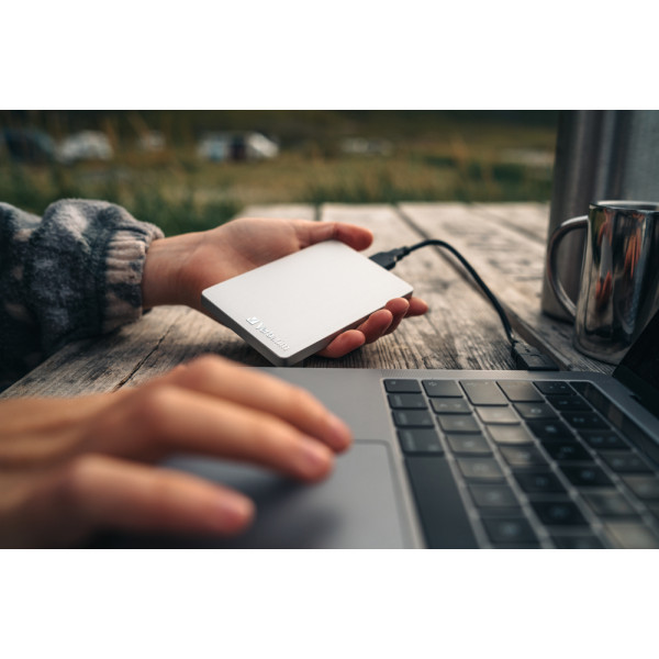 Фото - SSD-накопичувач зовнішній Verbatim Store'n Go ALU 1TB USB 3.2 GEN 1 Silver (53663)