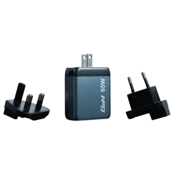 Фото - Мережевий зарядний пристрій Verbatim GaN 65 Вт 2xUSB-C-65 Вт /USB-A -3.0 (32201)