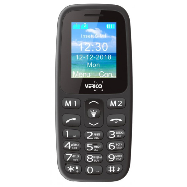 Фото - Мобільний телефон Verico Classic A183 Black Фото - Мобільний телефон Verico Classic A183 Black