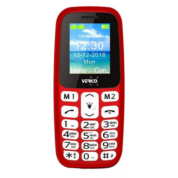 Фото - Мобільний телефон Verico Classic A183 Red