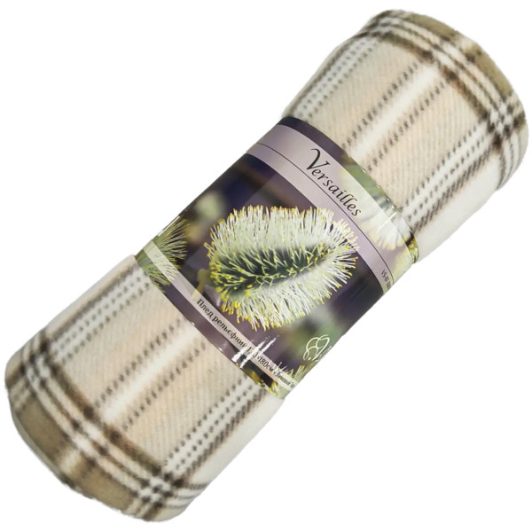 Фото - Плед односпальный Versailles 130x180 см Зимний Твид (VS-BF-2600BS)