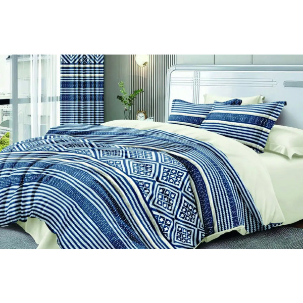 Фото - Комплект постільної білизни Versailles Глибока блакить Мікрофібра (VS-BM2.0-114)