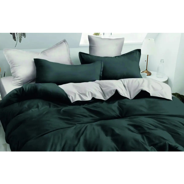 Фото - Комплект постельного белья Versailles Графитово-серый Микрофибра (VS-BM1.5-208)