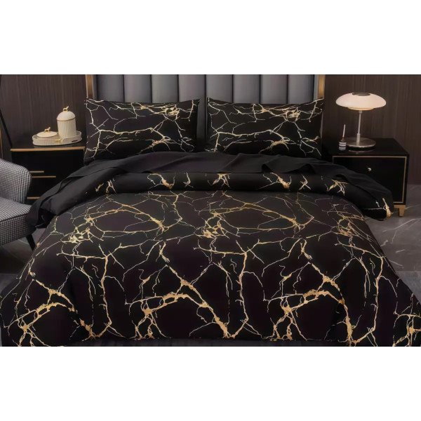 Фото - Комплект постільної білизни Versailles Нічна Лава Сатин (VS-BS2.5-108)