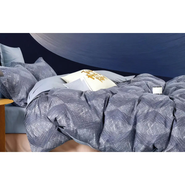 Фото - Комплект постельного белья Versailles Серебряный Вуаль Сатин (VS-BS2.0-112)