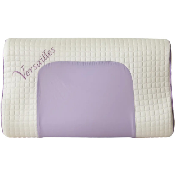 Фото - Подушка стандартная Versailles 60x40х12/9 см AROMA CONTOUR Lavender (VS-P-6045)