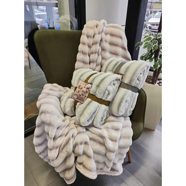 Фото - Плед полуторный Versailles 150х200 см Сиреневый май (VS-SP-3000V)