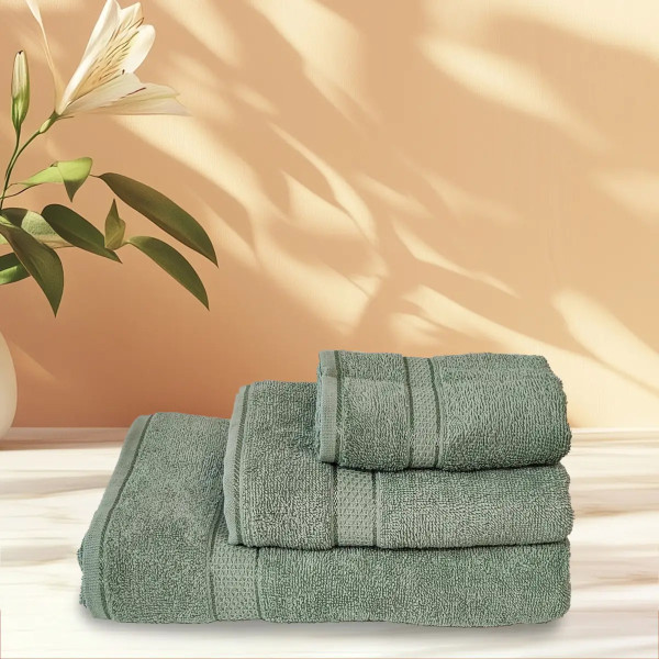 Фото - Рушник банний Versailles 70х140 см 100% бавовна М'ята (VS-T12-7014)