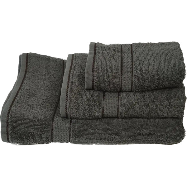 Фото - Рушник банний Versailles 70х140 см 100% бавовна Графіт (VS-T18-7014)