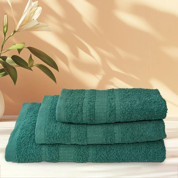 Фото - Рушник банний Versailles 70х140 см бавовна/ПЕ Вірідіан (VS-T21-7014)