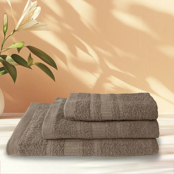 Фото - Полотенце банное Versailles 70х140 см хлопок/ПЭ Светло-серый (VS-T25-7014)