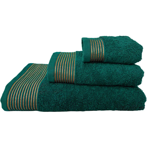 Фото - Полотенце банное Versailles Афина 70х140 см 100% хлопок изумрудный (VS-T43-7014)