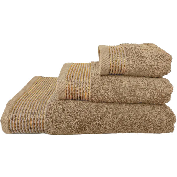 Фото - Рушник для обличчя Versailles Афіна 50х90 см пісочний (VS-T44-5090)