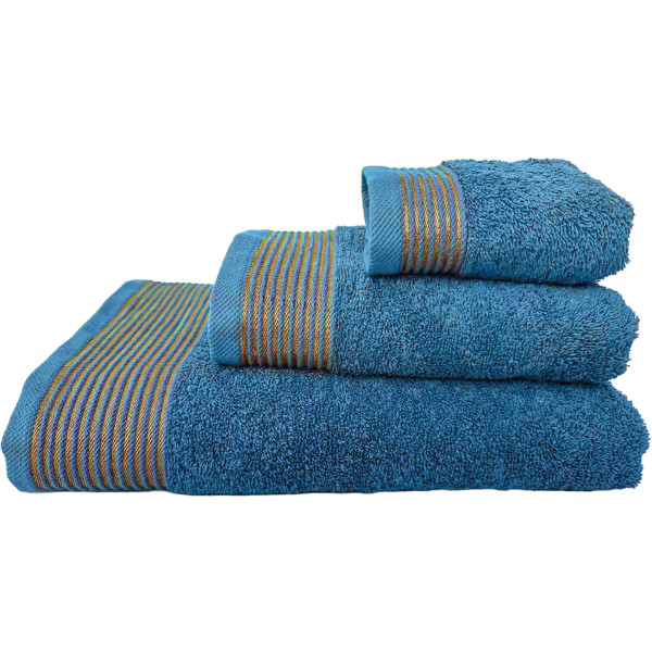 Фото - Рушник для обличчя Versailles Афіна 50х90 см блакитний (VS-T45-5090)