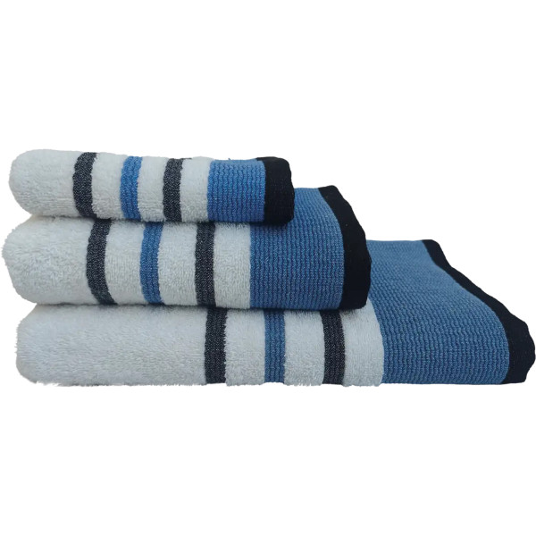 Фото - Рушник для обличчя Versailles Каліпсо 50х90 см небесний (VS-T52-5090)