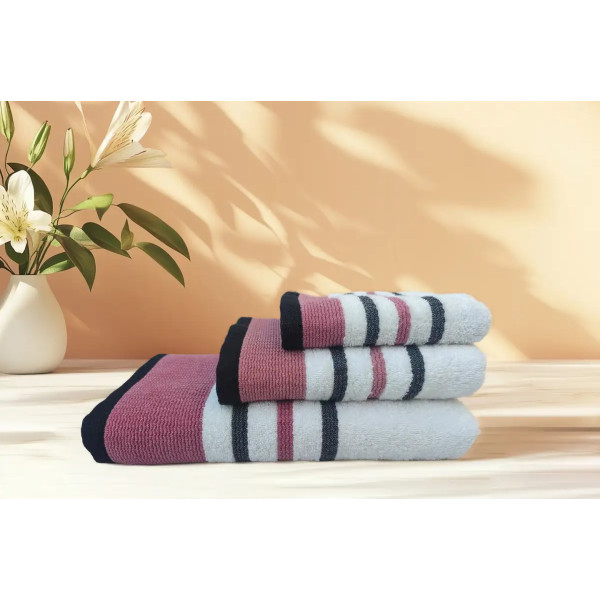 Фото - Полотенце для лица Versailles Калипсо 50х90 см амарант (VS-T54-5090)