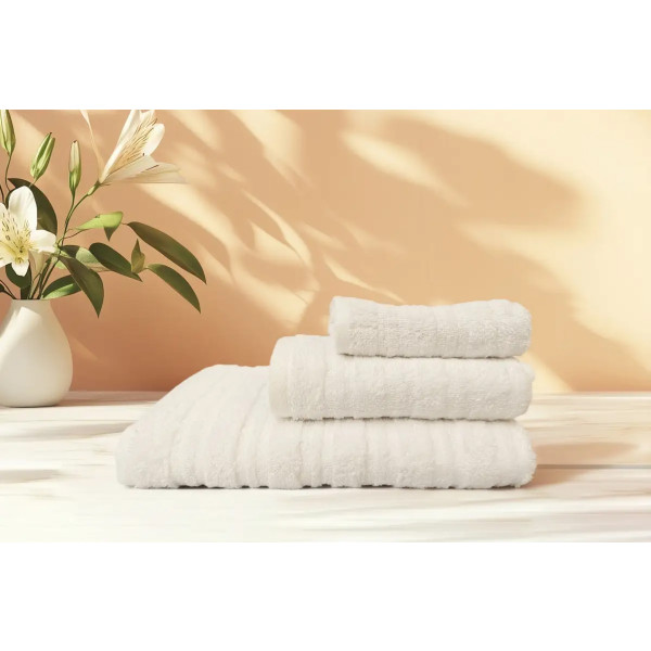 Фото - Рушник для обличчя Versailles Посейдон 50х90 см білий (VS-T61-5090)