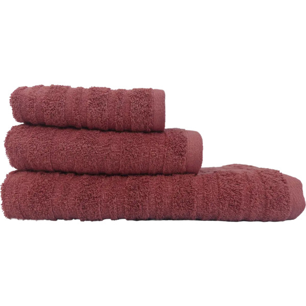 Фото - Рушник для обличчя Versailles Посейдон 50х90 см карміновий (VS-T63-5090)