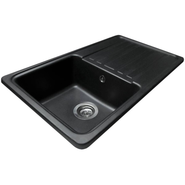 Фото - Мийка кухонна Miraggio VERSAL Black Shine