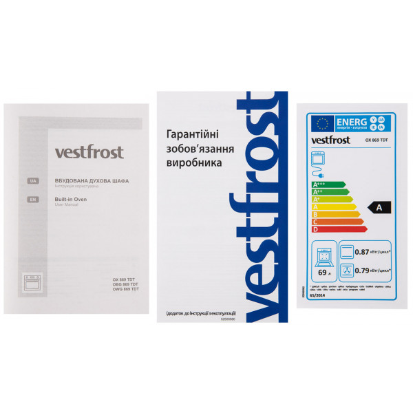 Фото - Духова шафа Vestfrost OX869TDT